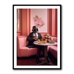 Darth Lunching Wall Art