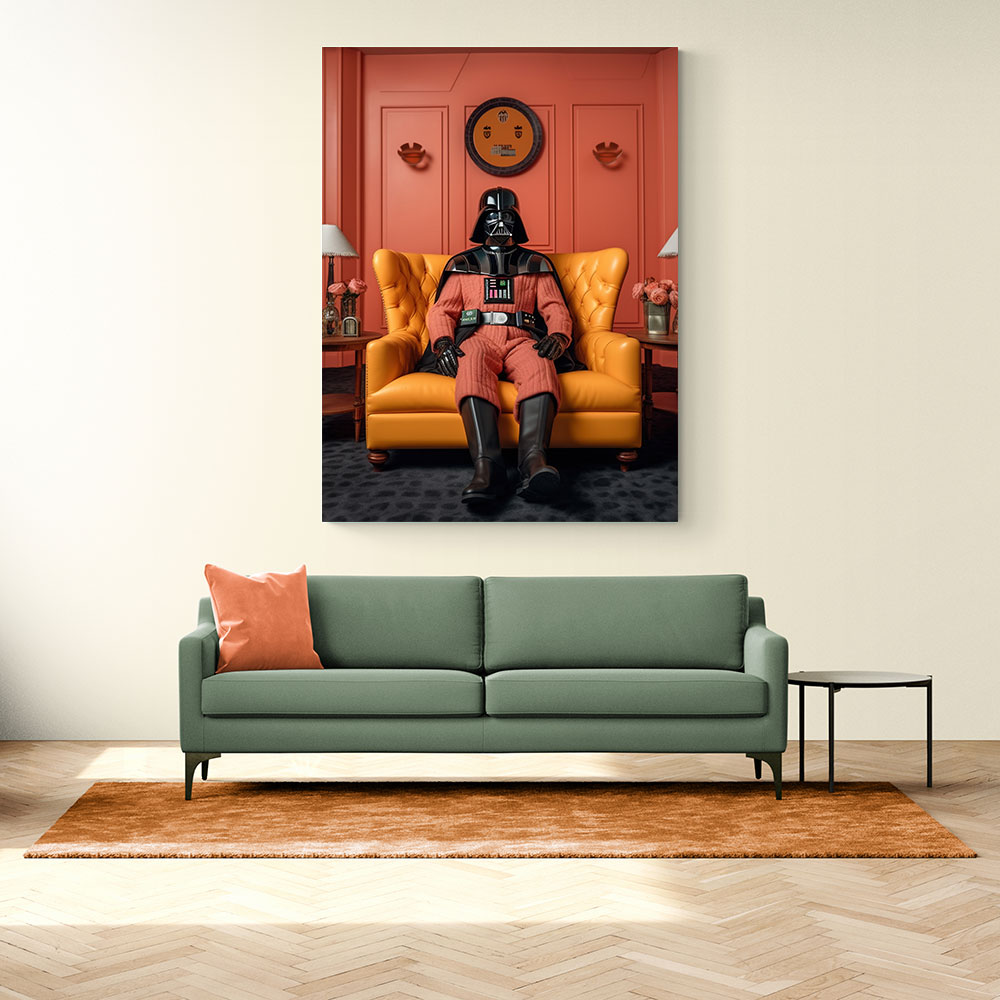 Chilling Vader Wall Art