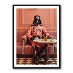 Vader Coffee Time Wall Art