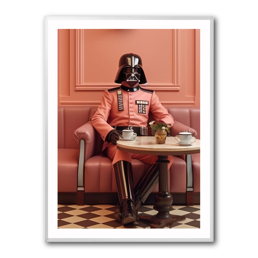 Vader Coffee Time Wall Art