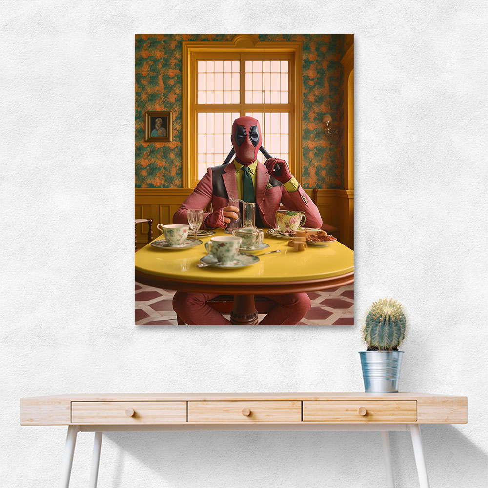 Deadpool At Lunch Wall Art Deadpool At Lunch Wall Art