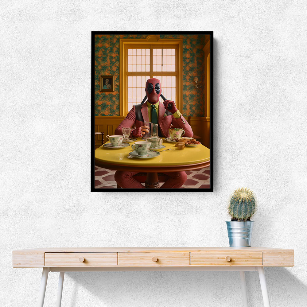 Deadpool At Lunch Wall Art Deadpool At Lunch Wall Art