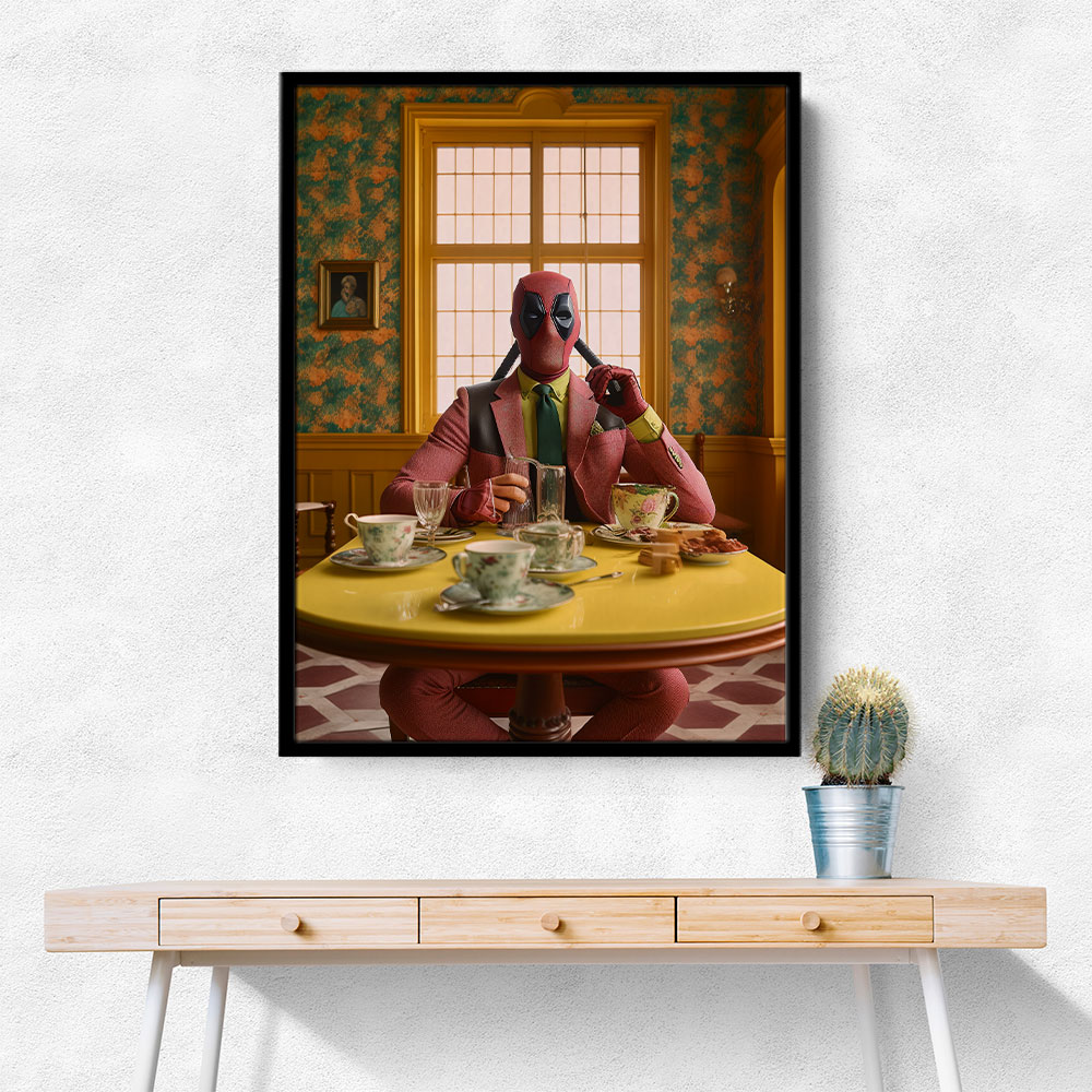 Deadpool At Lunch Wall Art Deadpool At Lunch Wall Art