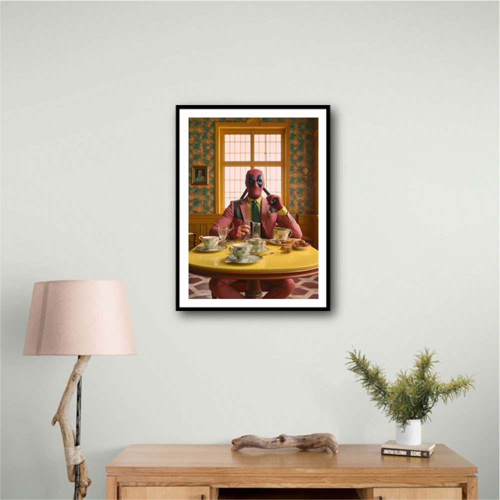 Deadpool At Lunch Wall Art Deadpool At Lunch Wall Art