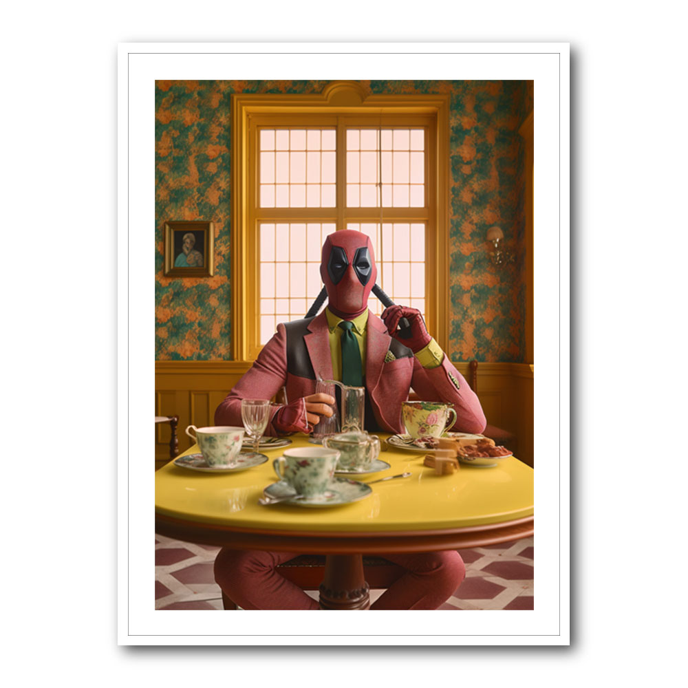 Deadpool At Lunch Wall Art Deadpool At Lunch Wall Art