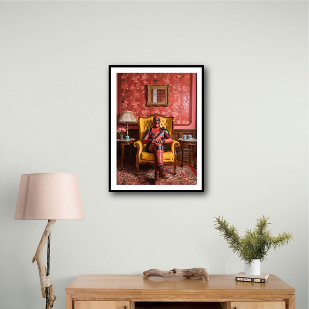Chilling Deadpool Wall Art Chilling Deadpool Wall Art