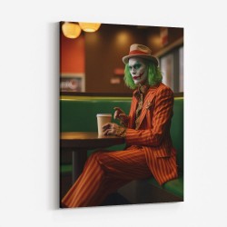 The Joker Coffee Time Wall Art