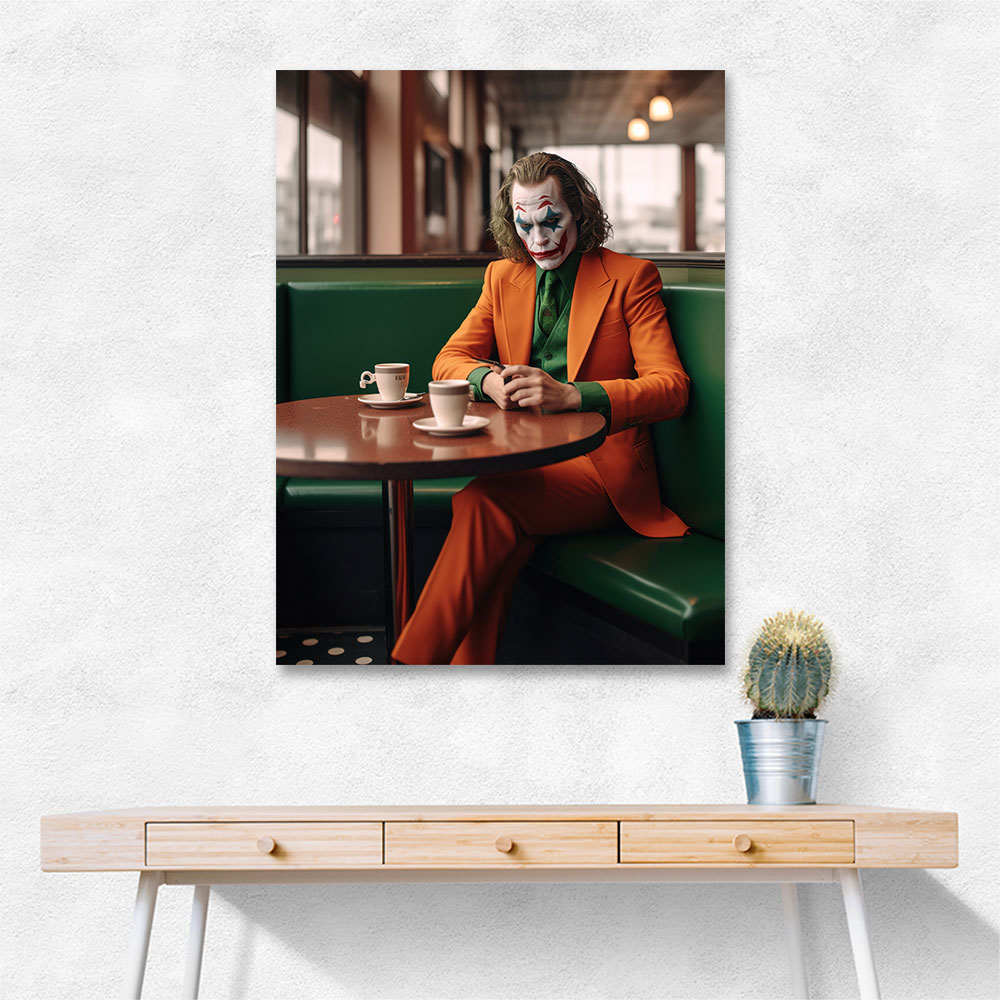 The Joker Coffee Time 2 Wall Art