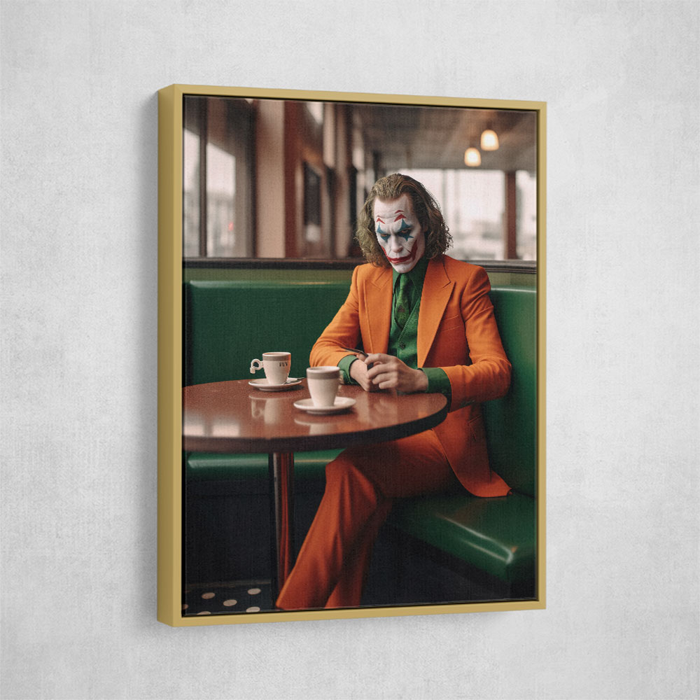 The Joker Coffee Time 2 Wall Art