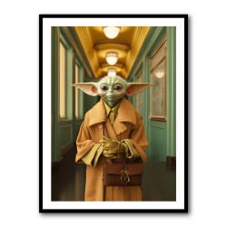 Yoda Vogue Wall Art