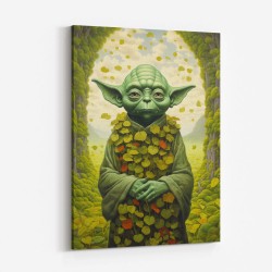 Botanical Yoda Wall Art