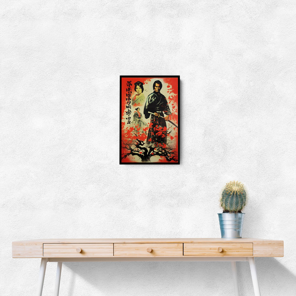 Samurai Vintage Movie Poster 2 Samurai Vintage Movie Poster 2
