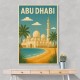 Abu Dhabi - UAE Travel Poster Abu Dhabi - UAE Travel Poster