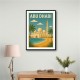 Abu Dhabi - UAE Travel Poster Abu Dhabi - UAE Travel Poster
