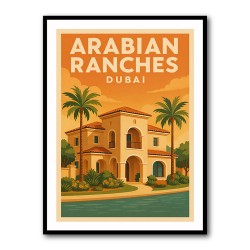 Arabian Ranches Dubai Wall Art