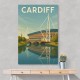 Cardiff Travel Poster 1 Wall Art Cardiff Travel Poster 1 Wall Art