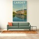 Cardiff Travel Poster 1 Wall Art Cardiff Travel Poster 1 Wall Art