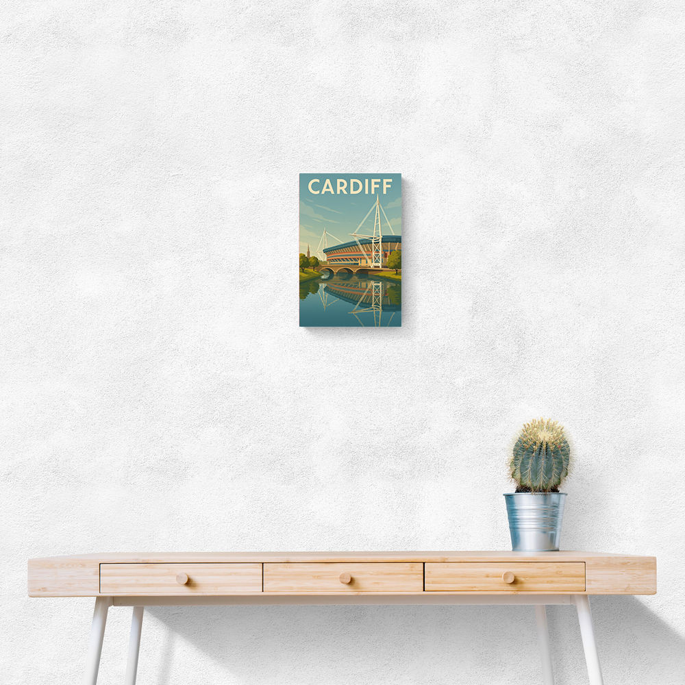 Cardiff Travel Poster 1 Wall Art Cardiff Travel Poster 1 Wall Art