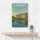 Cardiff Travel Poster 1 Wall Art Cardiff Travel Poster 1 Wall Art