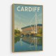 Cardiff Travel Poster 1 Wall Art Cardiff Travel Poster 1 Wall Art