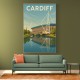 Cardiff Travel Poster 1 Wall Art Cardiff Travel Poster 1 Wall Art