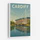 Cardiff Travel Poster 1 Wall Art Cardiff Travel Poster 1 Wall Art
