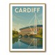 Cardiff Travel Poster 1 Wall Art Cardiff Travel Poster 1 Wall Art