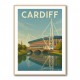 Cardiff Travel Poster 1 Wall Art Cardiff Travel Poster 1 Wall Art