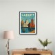 Cardiff Travel Poster Wall Art Cardiff Travel Poster Wall Art