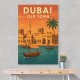 Dubai Old Town Poster Wall Art Dubai Old Town Poster Wall Art