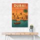 Dubai Old Town Poster Wall Art Dubai Old Town Poster Wall Art