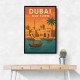 Dubai Old Town Poster Wall Art Dubai Old Town Poster Wall Art