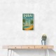 Dubai Travel Poster Wall Art