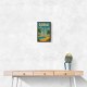 Dubai Travel Poster Wall Art