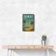 Dubai Travel Poster Wall Art