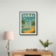 Dubai Travel Poster Wall Art
