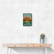 Emirates Palace Abu Dhabi Travel Poster Wall Art