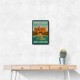 Emirates Palace Abu Dhabi Travel Poster Wall Art