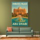 Emirates Palace Abu Dhabi Travel Poster Wall Art
