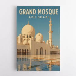 Grand Mosque Abu Dhabi Wall Art