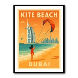 Kite Beach Dubai Wall Art