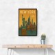 New York Travel Poster Wall Art