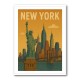 New York Travel Poster Wall Art