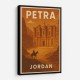 Petra Jordon Travel Poster Wall Art Petra Jordon Travel Poster Wall Art