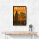Prague Travel Poster Wall Art Prague Travel Poster Wall Art