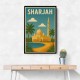 Sharjah Travel Poster Wall Art