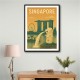 Singapore Travel Poster Wall Art Singapore Travel Poster Wall Art