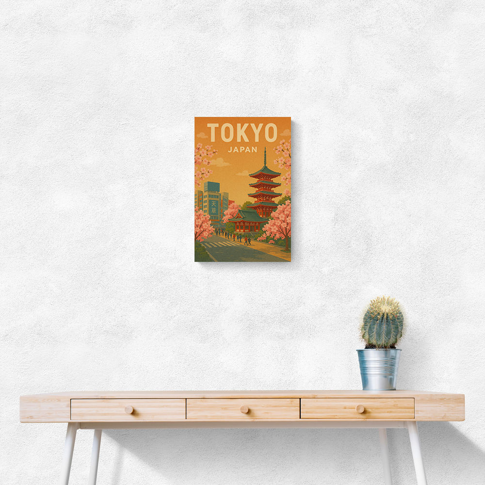 Tokyo Travel Poster Wall Art Tokyo Travel Poster Wall Art