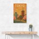 Tokyo Travel Poster Wall Art Tokyo Travel Poster Wall Art