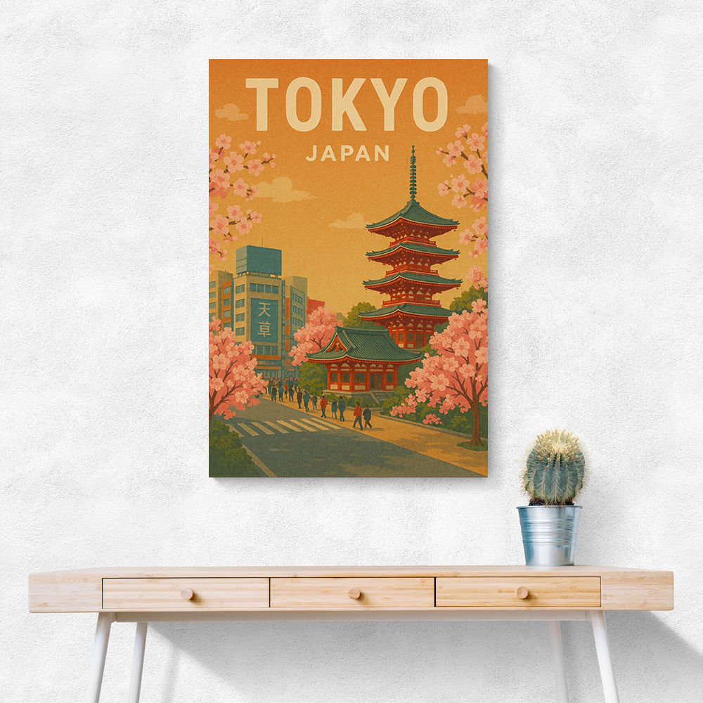 Tokyo Travel Poster Wall Art Tokyo Travel Poster Wall Art